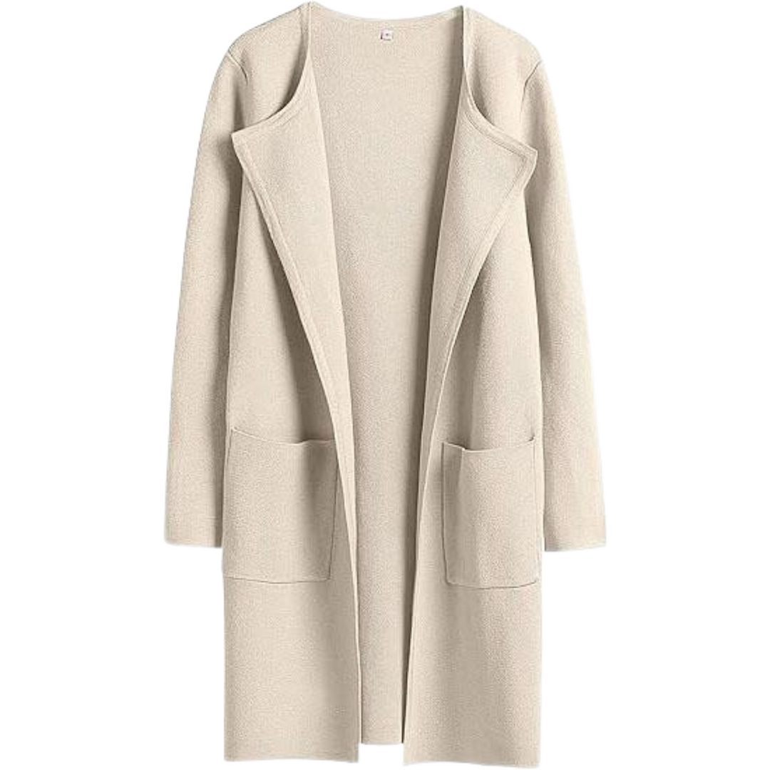 VALENCIA™ - Casual Open Front Long Sleeve Jacket