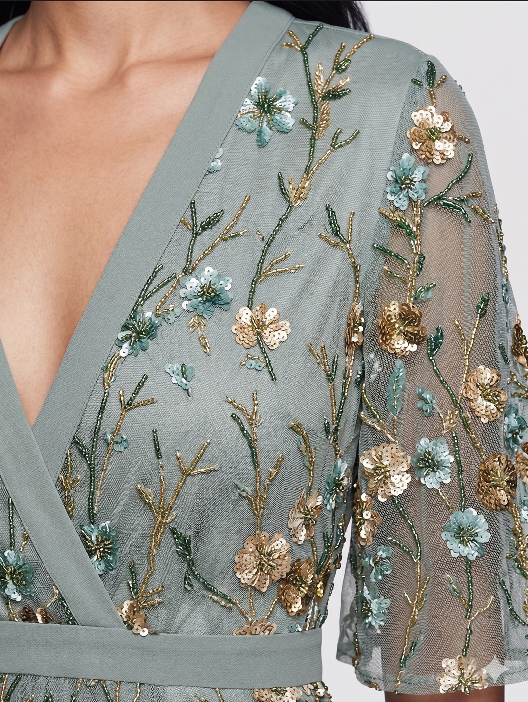 Olyvia™ Elegant long floral dress