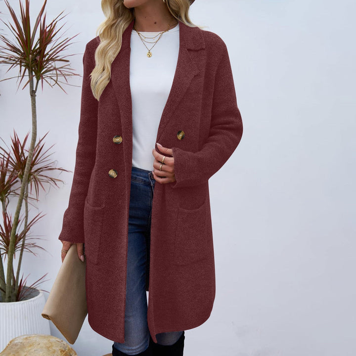 ZAHEKA™ - Casual Long Sleeve Mid Length Coat