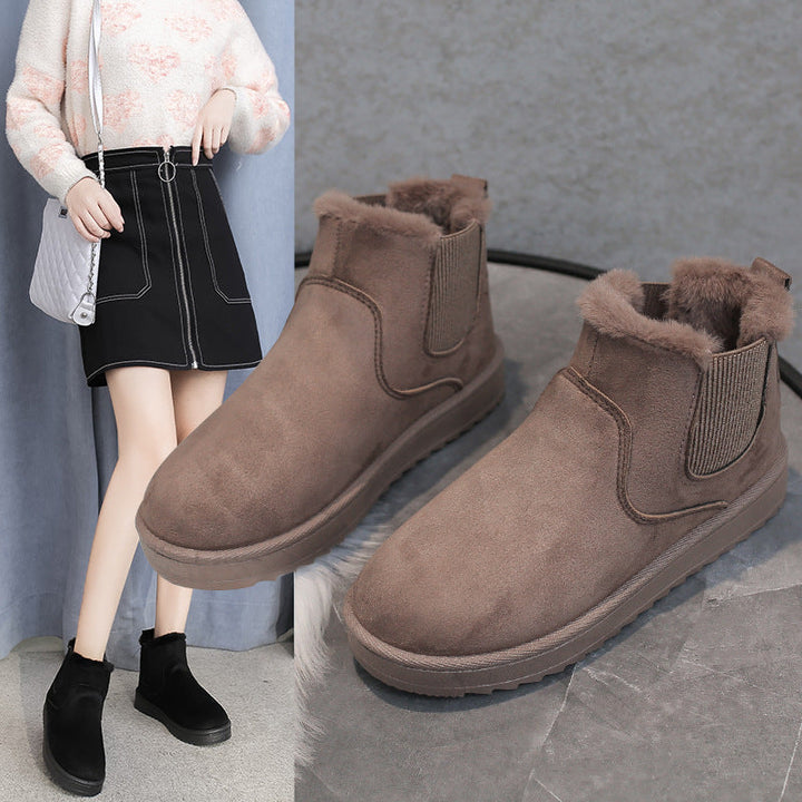 LUNA™ - Women's Thick Soled Winter Snow Boots with Plush Lining
